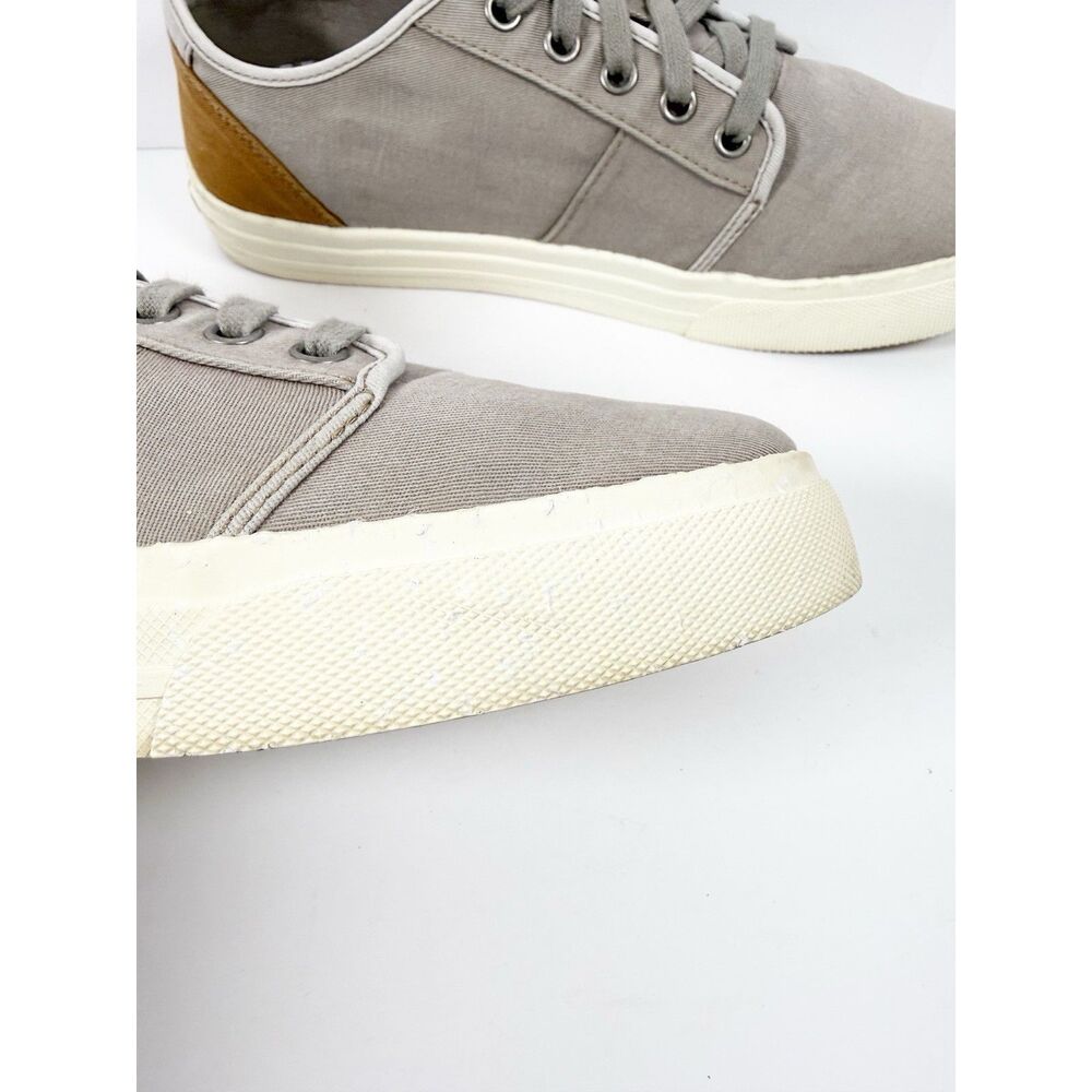 Taos Super Soul Sneakers Casual Comfort Canvas Low Top Lace Up Gray Sporty 8.5 - Picture 8 of 16